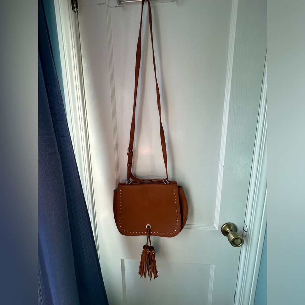 Cute brown Medium sized crossbody bag